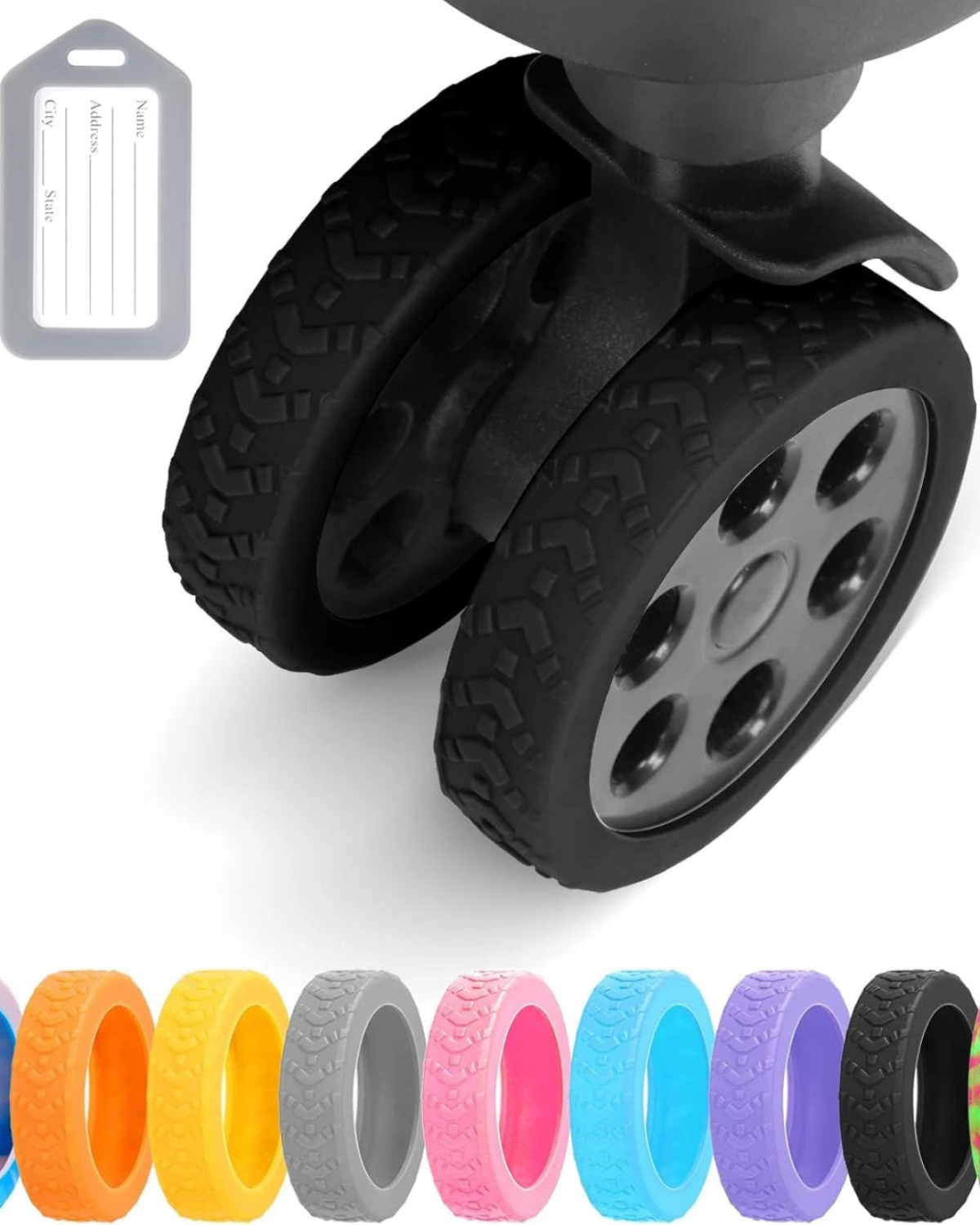 Protector para ruedas de maleta